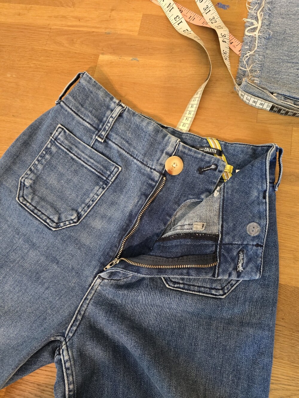 Maeve The Colette Crop High-Rise Wide-Leg Jean 26 Anthropologie Denim - Picture 9 of 12